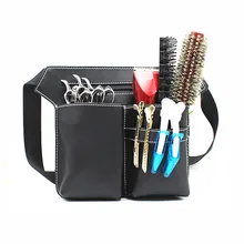 Profesional multifunción tijeras cuero cintura peluquero paquete salón funda bolsa peluquería tijeras kit bolsa