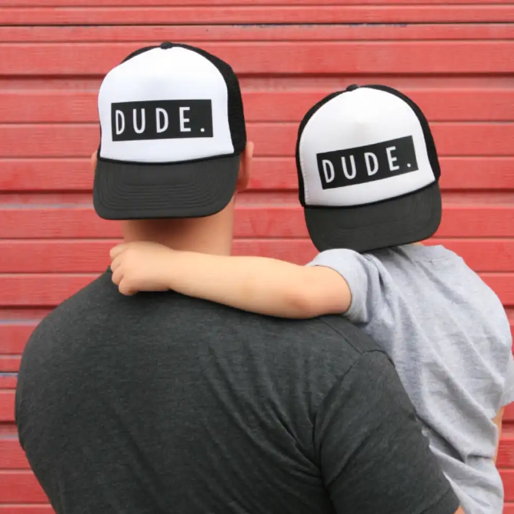 dude baseball cap