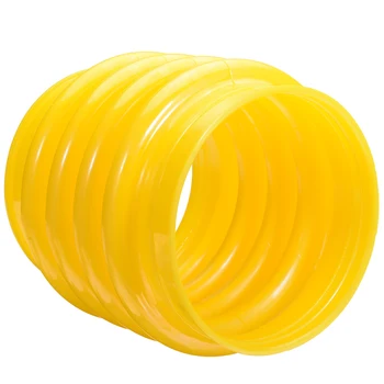 

New 17.5cm Yellow Jumping Jack Bellows Boot Practical For Wacker Rammer Compactor Tamper For Hand Power Tools Accessories