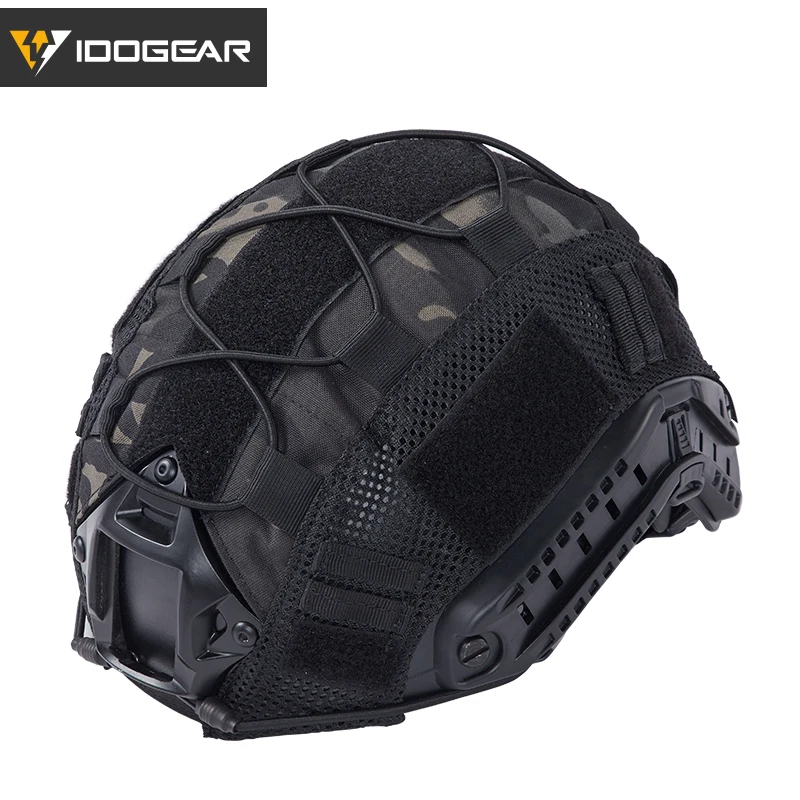 IDOGEAR FAST Helmet COVER Tactical Hunting Airsoft Gear Sports Headwear Camo 