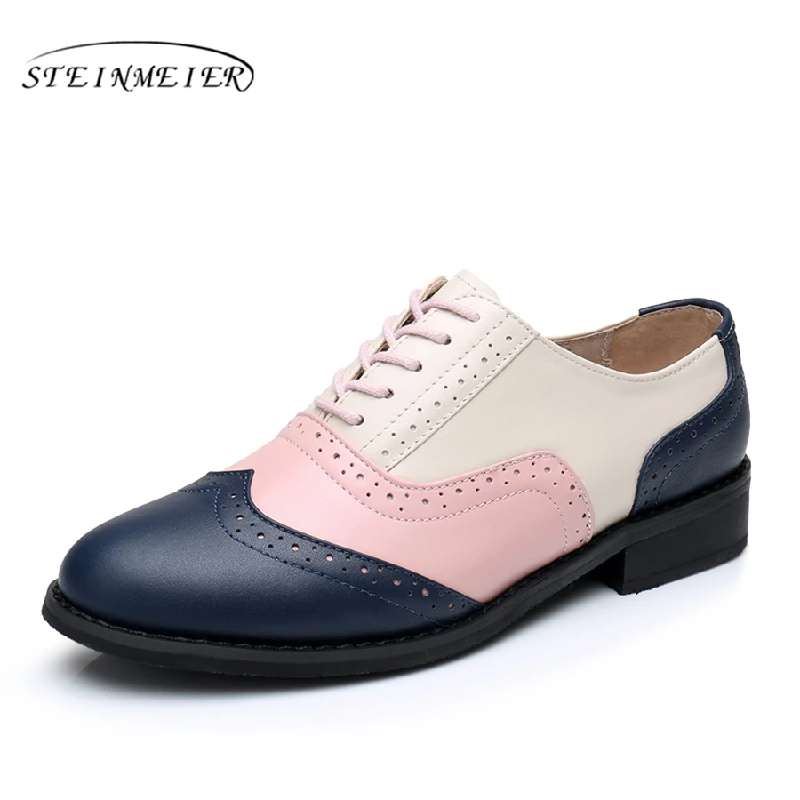 Beige Leather Flat Shoes Beige Leather Flat Shoes