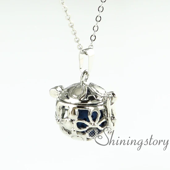 

flower openwork diffuser necklace wholesale oil diffuser necklace aromatherapy necklace diffuser natural lava stone