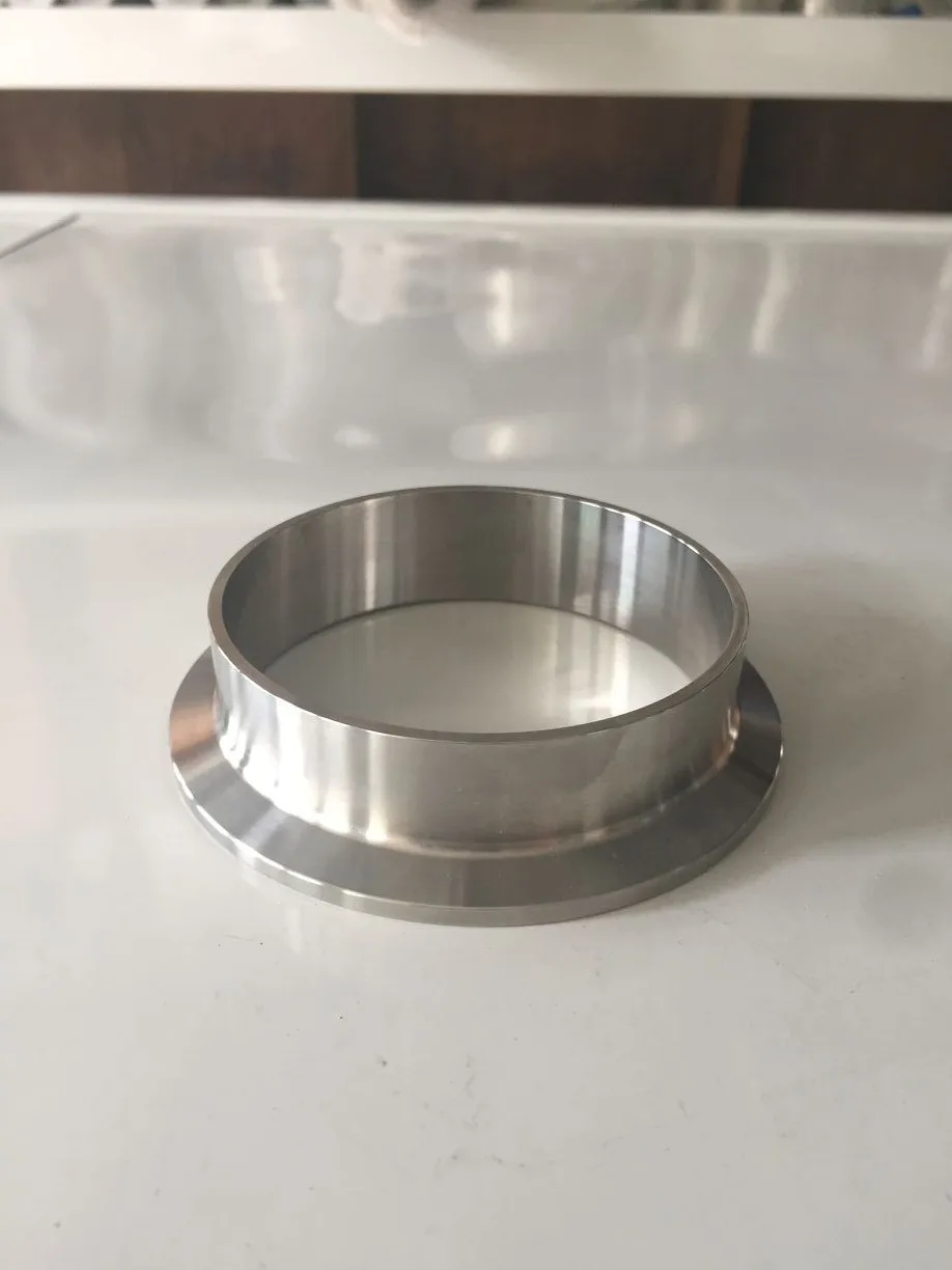 

3A 3" 21.5mm Length Stainless Steel SUS304 Sanitary tri-clamp ferrule ends