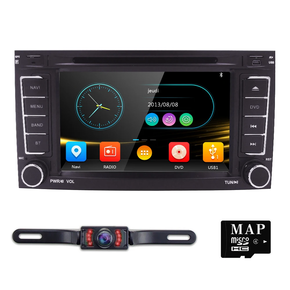 

Car Monitor Multimedia Car DVD player For VW TOUAREG T5 Multivan GPS RDS Bluetooth RDS Radio CAM-IN DVBT SWC AM/FM IPOD GAME
