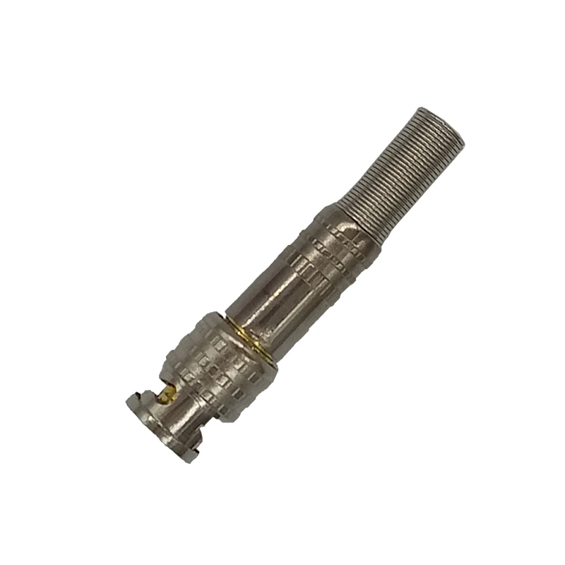 Evolylcam 10pcs Gold BNC Male Video Plug Coupler Connector to Screw For RG59 Cable Adapter CCTV Camera Surveillance Accessories Evolylcam 10pcs Gold BNC Male Video Plug Coupler Connector to Screw For RG59 Cable Adapter CCTV Camera Surveillance Accessories