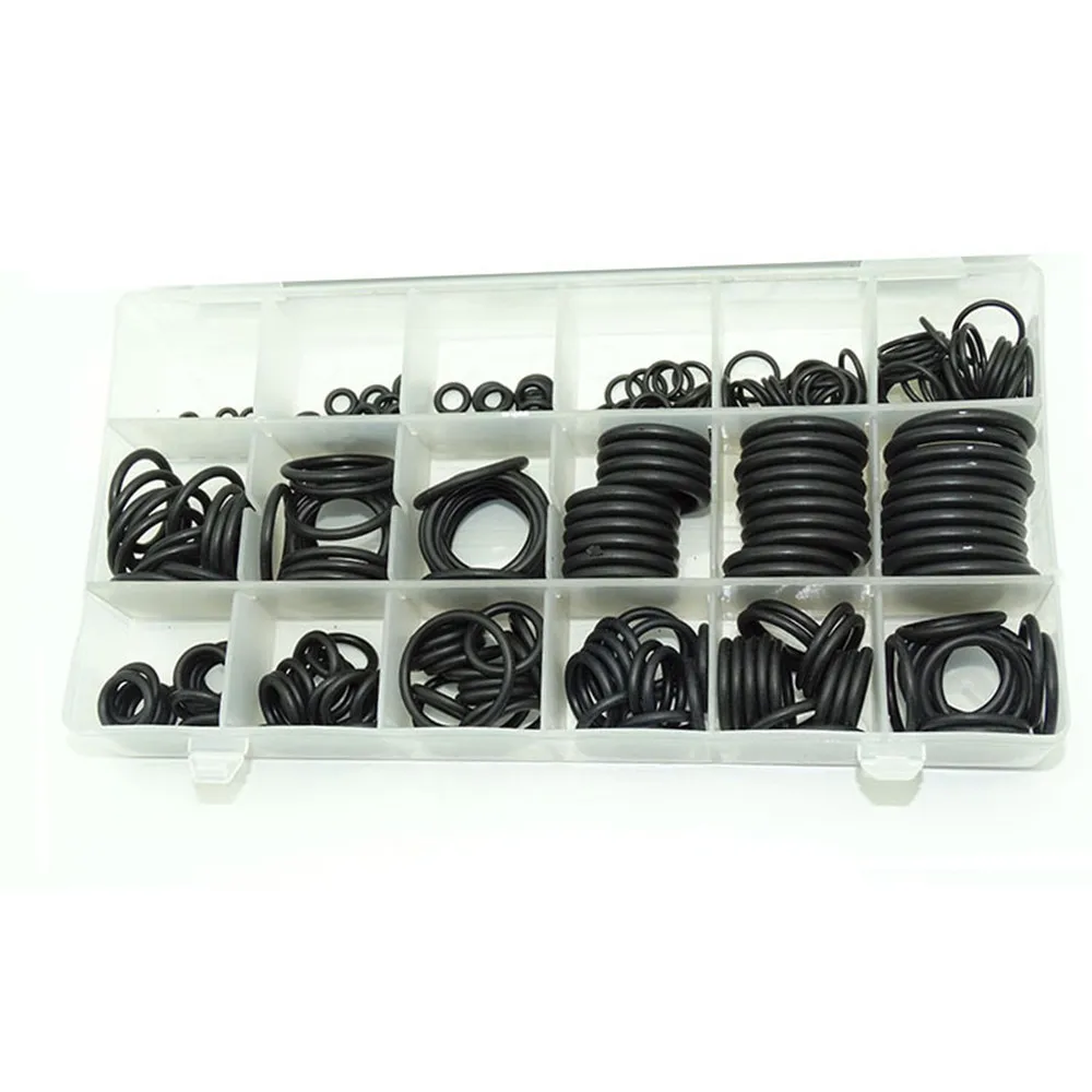 Metric O-Ring Washer Assortment 18 Popular Sizes Plastic Case D