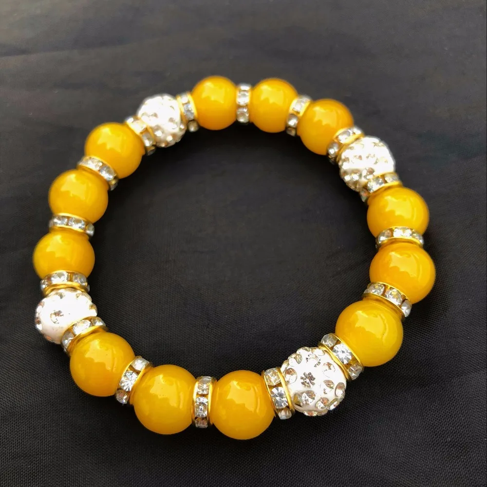 

Trendy Round shape Natural Amethysts beads Women Bracelet crystal fashion Bracelet for women summer for girl's gift Jewelry
