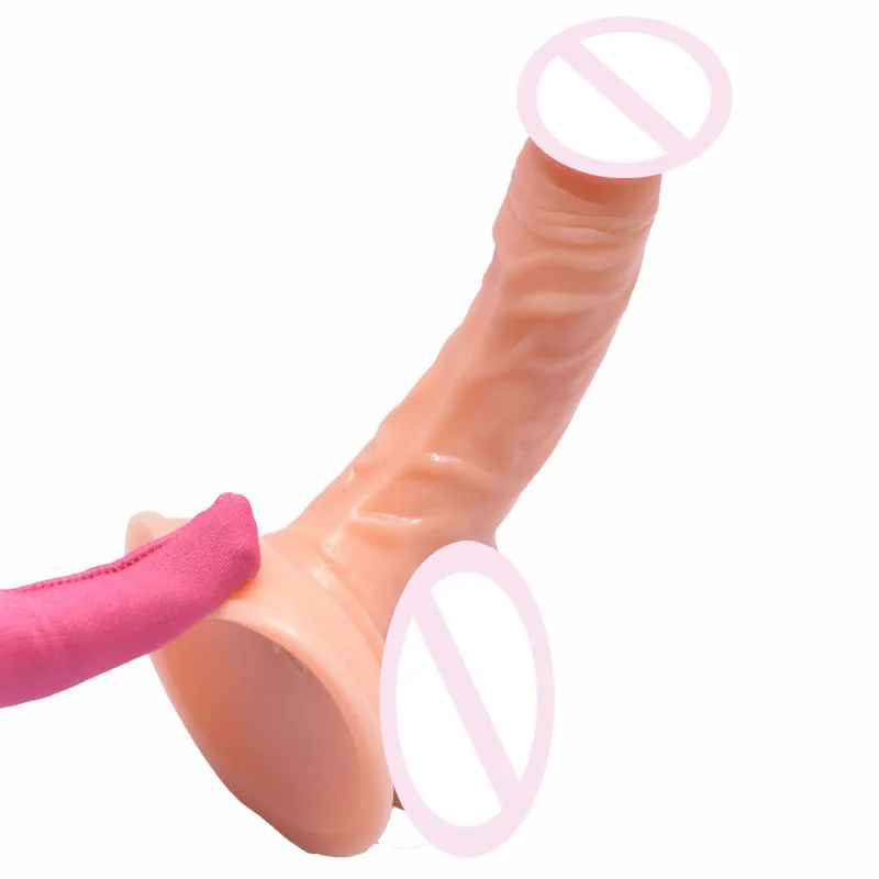 High Quality Silicone Realistic Dildo(17*3.5 cm) Flexible Dick Penis with Strong Suction Cup Adult Sex Toys for Woman