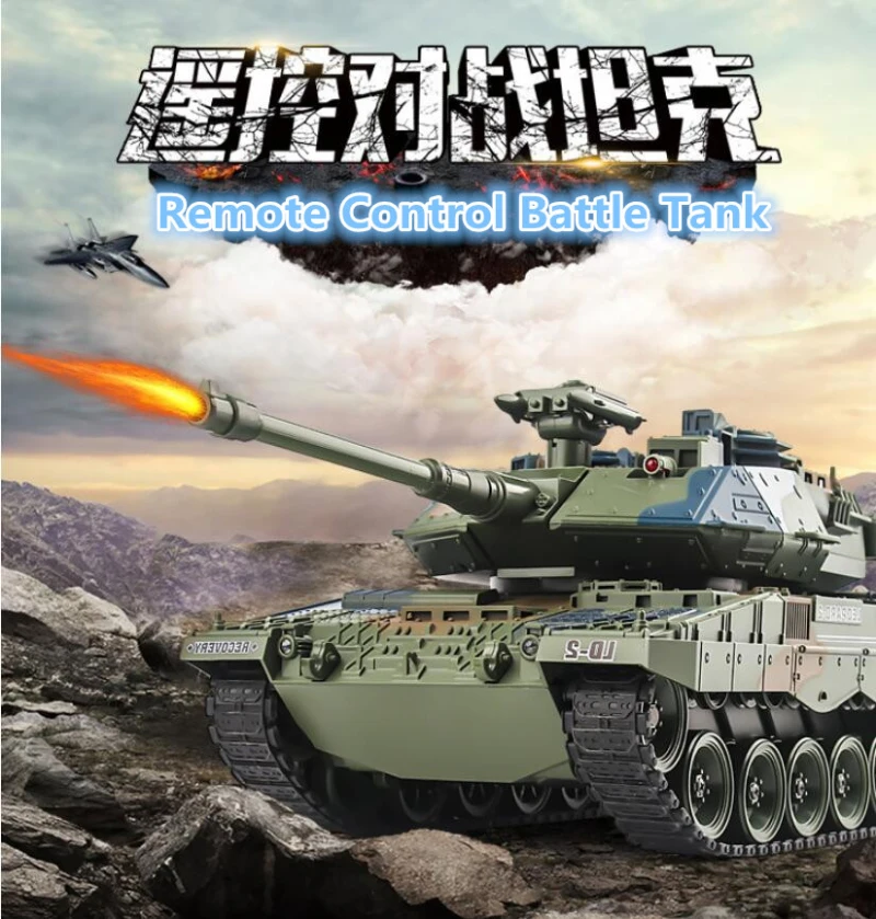 47 см масштаб 1:18 немецкий 2A6 Россия T90 основной боевой Радиоуправляемый Танк 789 2 4 г