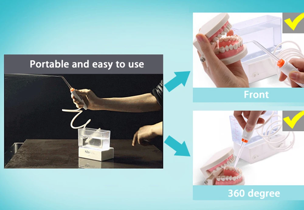 h2ofloss hf - 3 premium Oral Irrigator Teeth Cleaning Machine