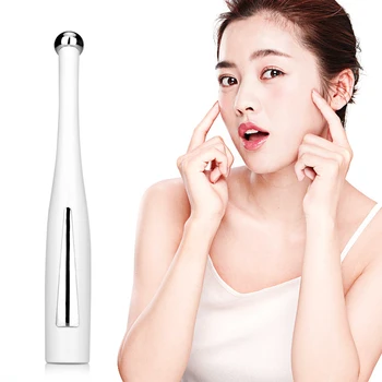 

Electric Eye Massager Anti Aging Wrinkle Eye Patch Relief Wrinkle Micro-current Massage Negative Ion Importing Eyes Care Device