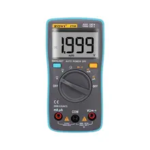 Ammeter voltage meter Voltmeter Ohm Portable Meter RM098 Digital Multimeter 2000 counts Backlight AC/DC