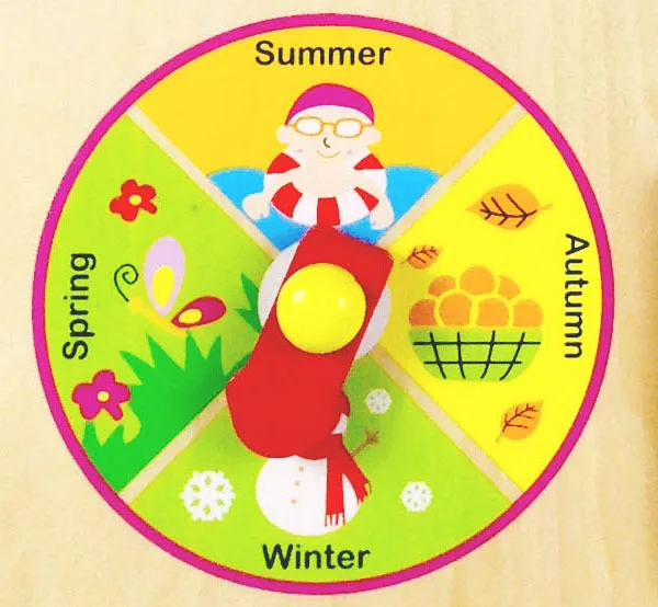 Мультифункциональный деревянный календарь часы обучающие и обучающие игрушки детские ранние обучающий Интеллектуальный развивающие игрушки Детский подарок