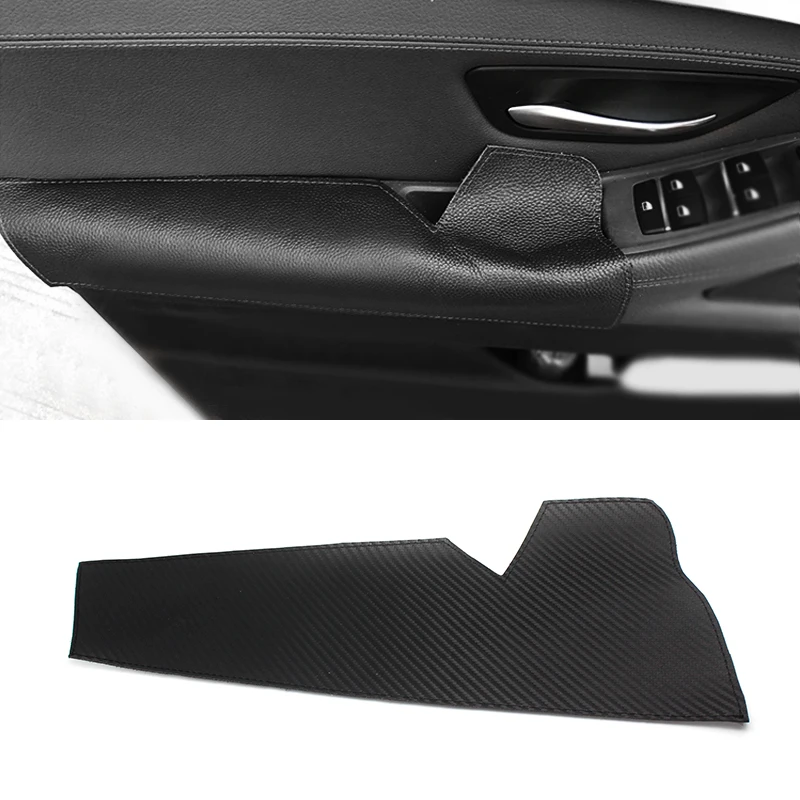 

For BMW 5 Series F10 F18 2011- 2016 2017 Microfiber Leather Car Interior Driving Side Door Handle Armrest Panel Pull Trim Cover