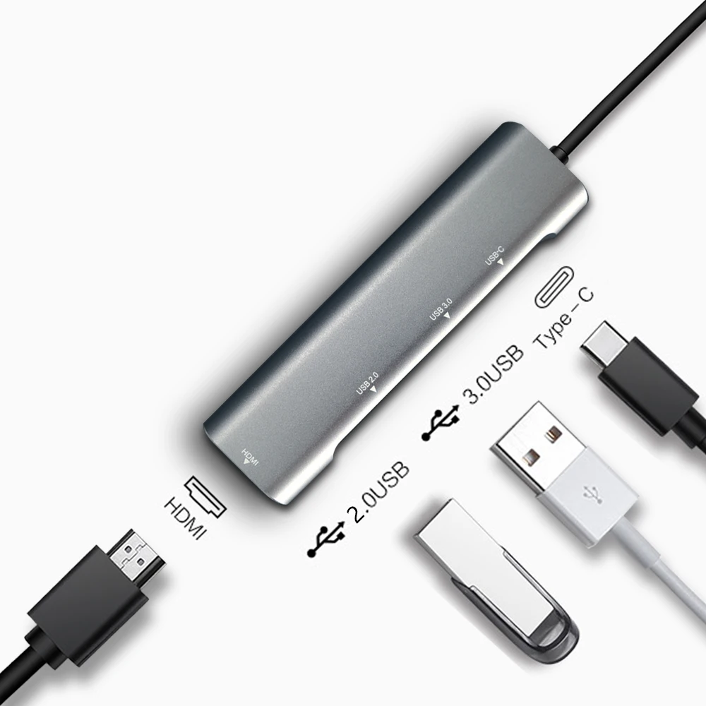 Концентратор USB Type C док-станция для SamSung Dex станция кабель с HDMI USB 3,0 адаптер питания для MacBook Pro huawei P30 P20 Pro
