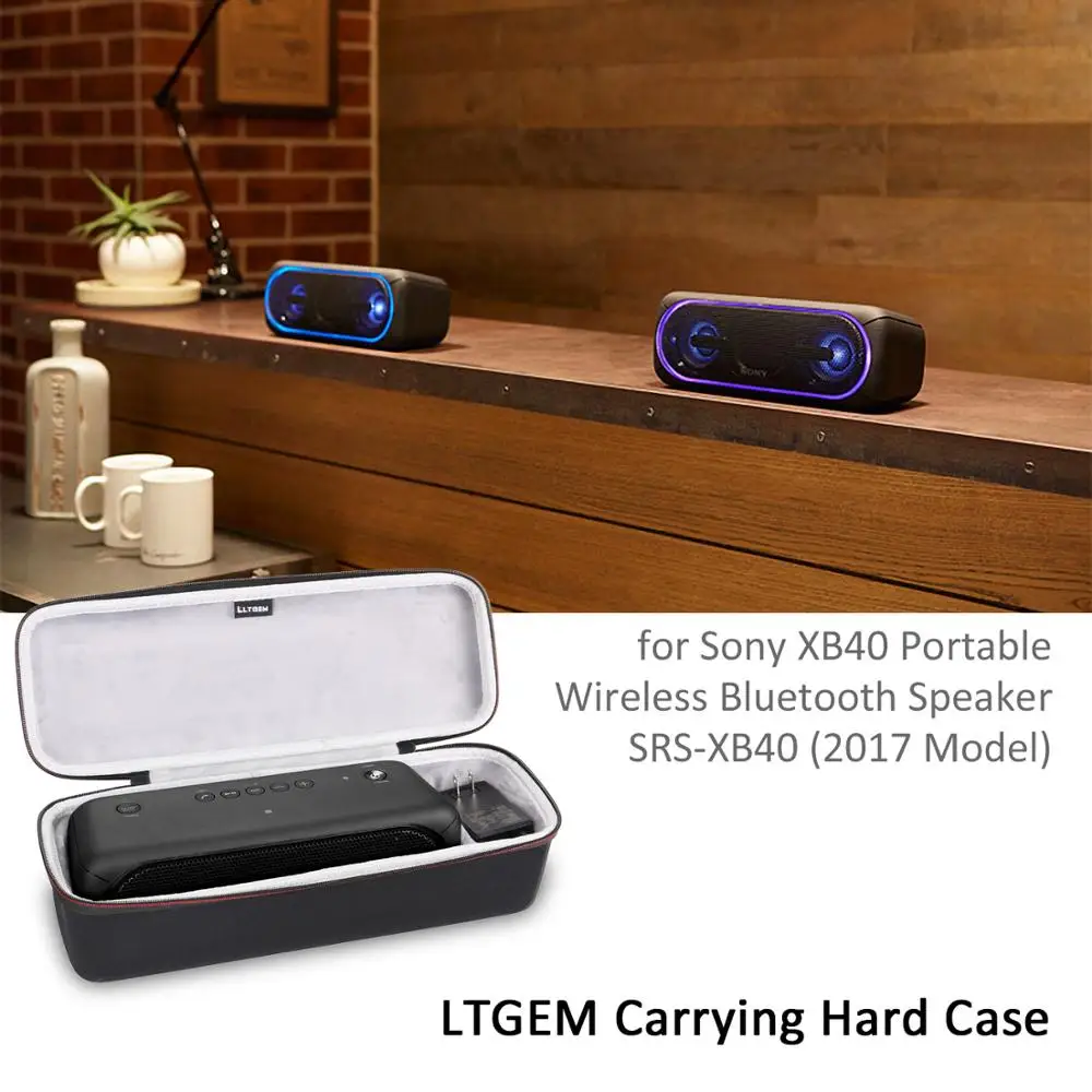 

LTGEM Storage Travel Carrying Case for Sony XB40 Portable Wireless Bluetooth Speaker SRS-XB40(2017Model)