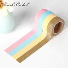 20colors Bright color Washi tape Multicolour solid color Paper Sequins washi tape DIY decorative masking adhesive label sticker