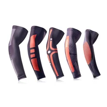 Для занятий спортом на открытом воздухе, 1 шт., дышащие рукава для бега, баскетбольные налокотники, фитнес-нарукавники, спортивные гетры для велоспорта, горячая распродажа