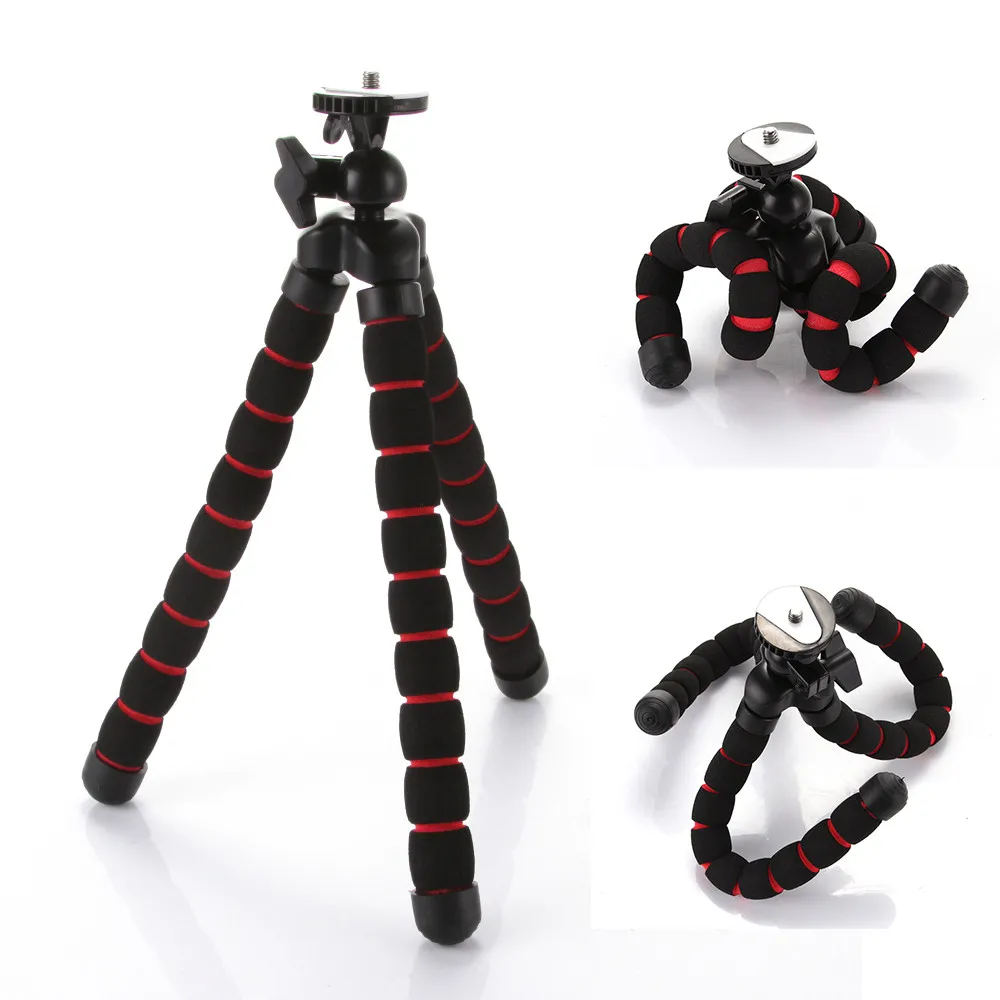 Universal Mini Octopus Flexible Portable Camera DV Tripod Stand for Canon Nikon Phone Holder Universal Mini Octopus Flexible Portable Camera DV Tripod Stand for Canon Nikon Phone Holder