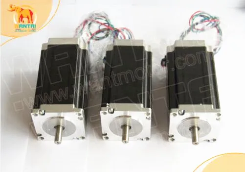 

[DE STOCK]3PCS CNC Nema23 Stepper Motor 425oz-in 3N.m 4.2A 3.78V WT57STH115-4204A WANTAI CNC KIT