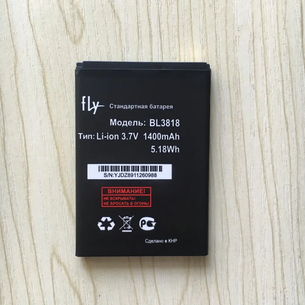 Аккумулятор на 1400 мА · ч для FLY IQ4418 IQ 4418 ERA Style 4 BL3818 / Micromax S308 Мобильный телефон