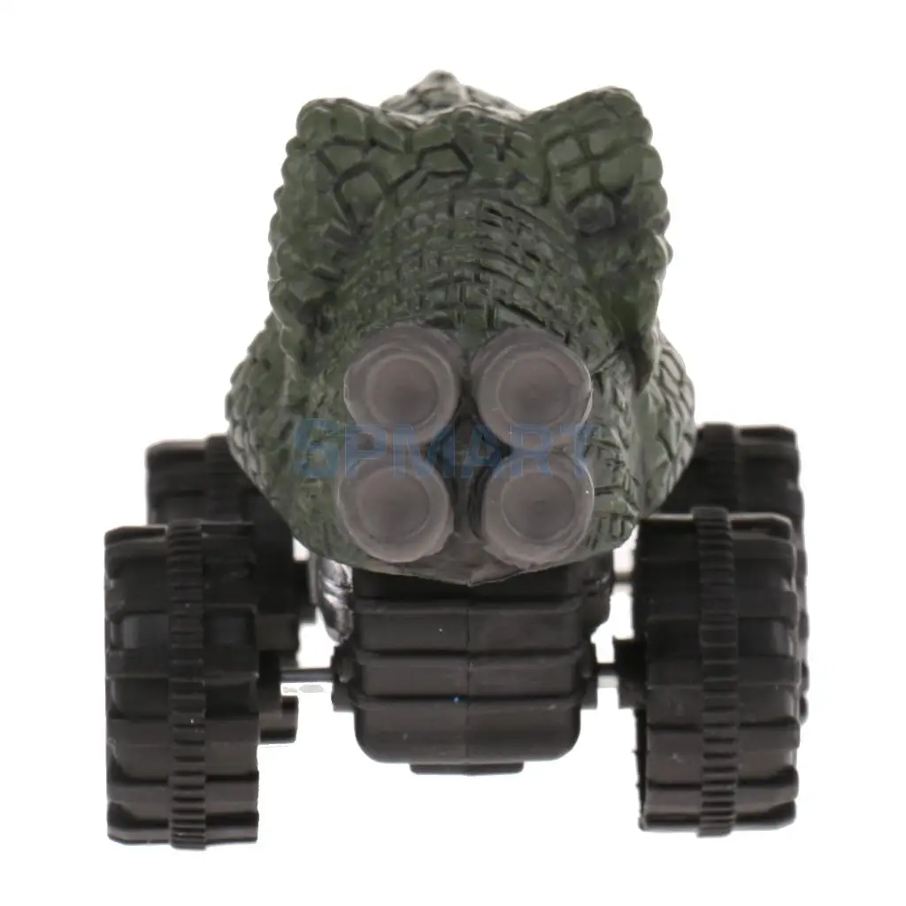 5 Patterns Vivid Animal Dinosaurs Figures Model Pull Back Cars Vehicle Jurassic Toys Kids Children Baby Cool Play Gift