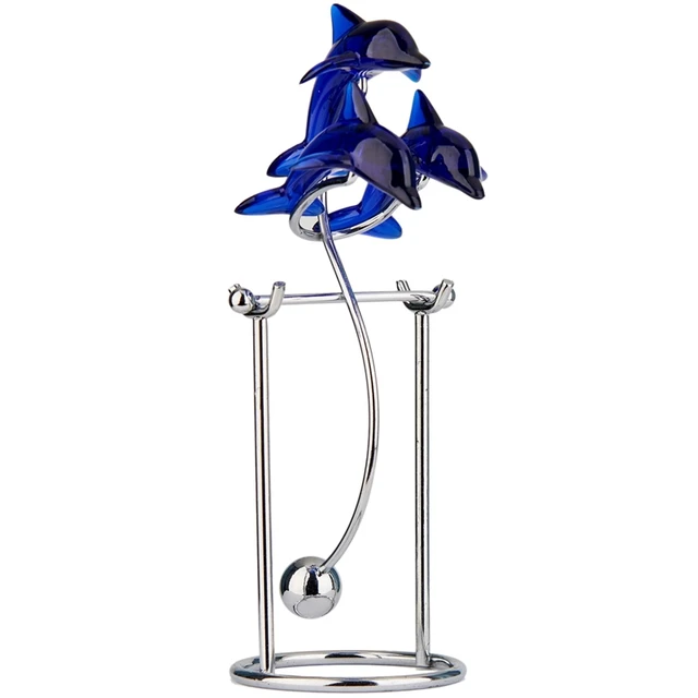 $US $6.90  Dolphins Kinetic Art Balancing Decompression Toy Decompressive Science Psychology Home Office Decor