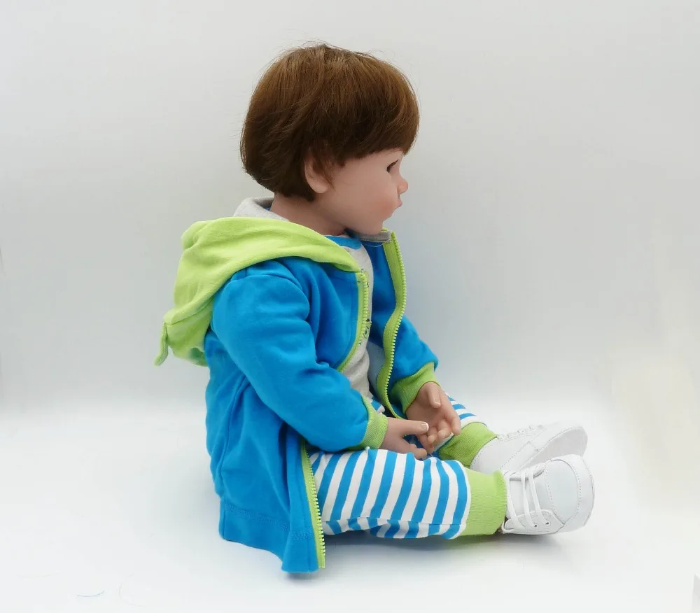 47 см Силиконовые реборн детские игрушки реборн реалистичные куклы малыш ребенок малыш кукла игрушки для детей Подарки