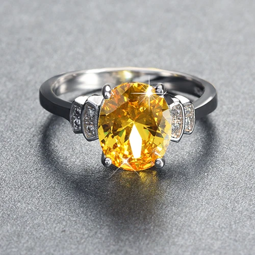 Popular Simulated Yellow Diamond RingsBuy Cheap Simulated Yellow