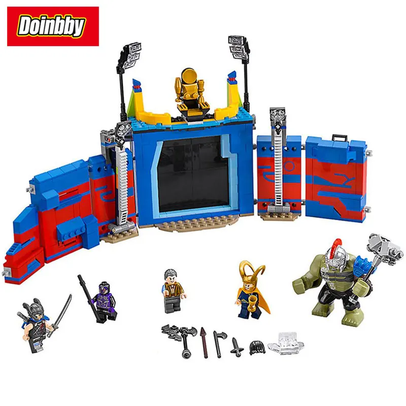 

Bela 10749 Marvel Super Heroes Thor vs. Hulk: Arena Clash Building Block Brick Toy Kids Gift Compatible with Legoings Hulk