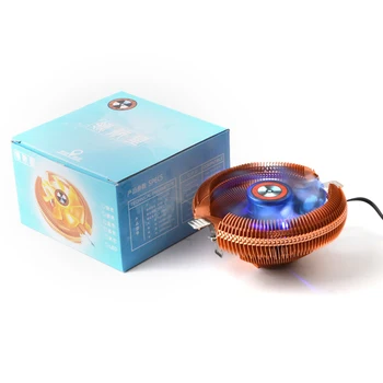 

New CPU Cooler Fan 12V Hydraulic Bearing Heatsink Fan Computer PC Case Air Cooling Radiator for Intel 775 1155 1156