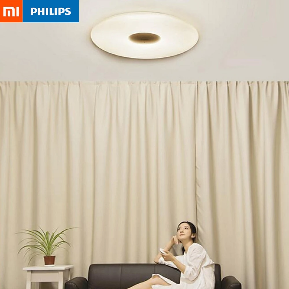 

Original Xiaomi Ceiling Lights Philips LED Ceiling Lamp Dust Resistance App Wireless Dimming AC 100 - 240V APP Remote Control