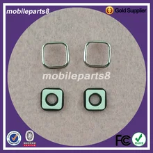 50 шт./лот Новая задняя Камера объектив Крышка для замены крышки для samsung Galaxy S1 серебристого цвета Камера объектив стекло