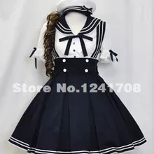 Индивидуальные Сладкий Темно-принцессы японский Лолита Kawaii школьная Униформа Косплэй Сейлор Лолита платье