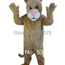 Рекламные индивидуальный заказ львица костюм талисмана для взрослых Размеры диких животных Карнавальная вечеринка, косплей te Fit костюм SW1029