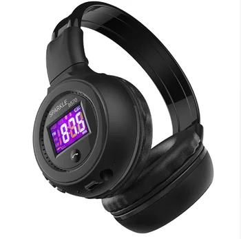 

HiFi Stereo BT Headphone Wireless Headset With Microphone FM Radio Micro SD Card Play
