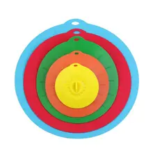 Набор из 5 силиконовая чаша для микроволновой печи крышка для приготовления пищи крышку для утвари крышка-силиконовая пищевая плёнка кухонная утварь