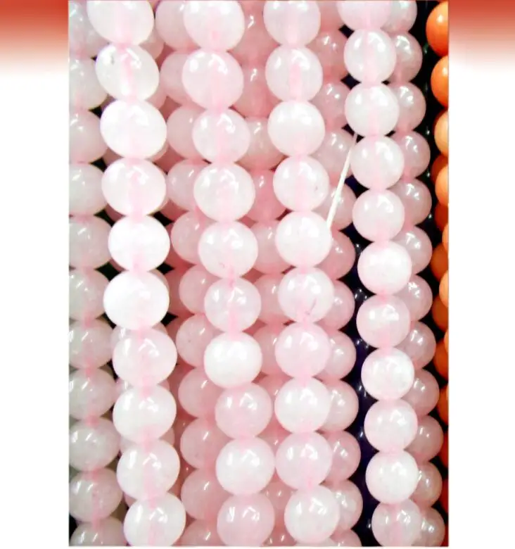 

2017 Christmas Gifts 4mm 6mm 8mm 10mm Round Beads Natural 15'' Jewelry Beads