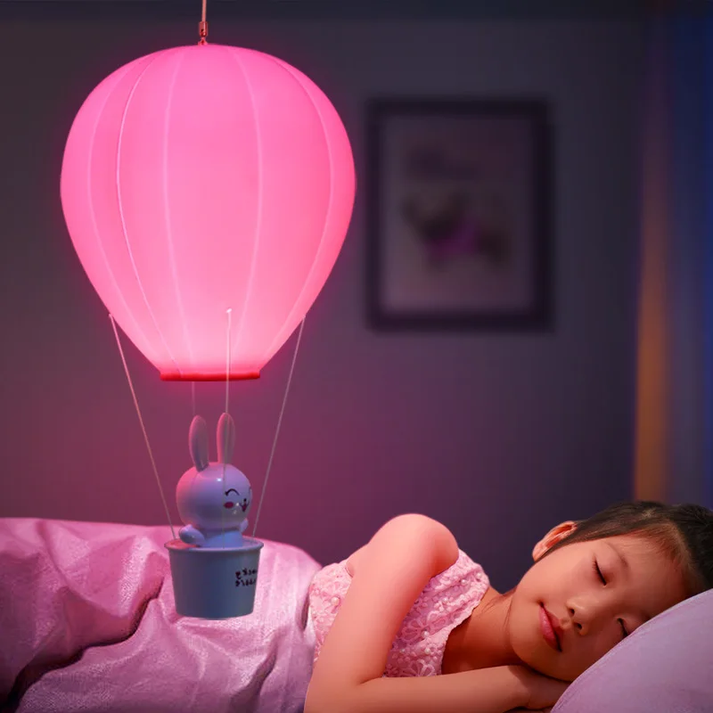 

Hot Air Balloon shape toy Light 3 Modes remote control Lamp toy Bedroom NIGHT USB Charging LIGHT