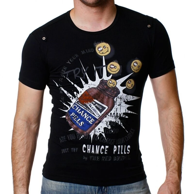 

Redbridge by Cipo & Baxx Party T-Shirt R-1535 schwarz