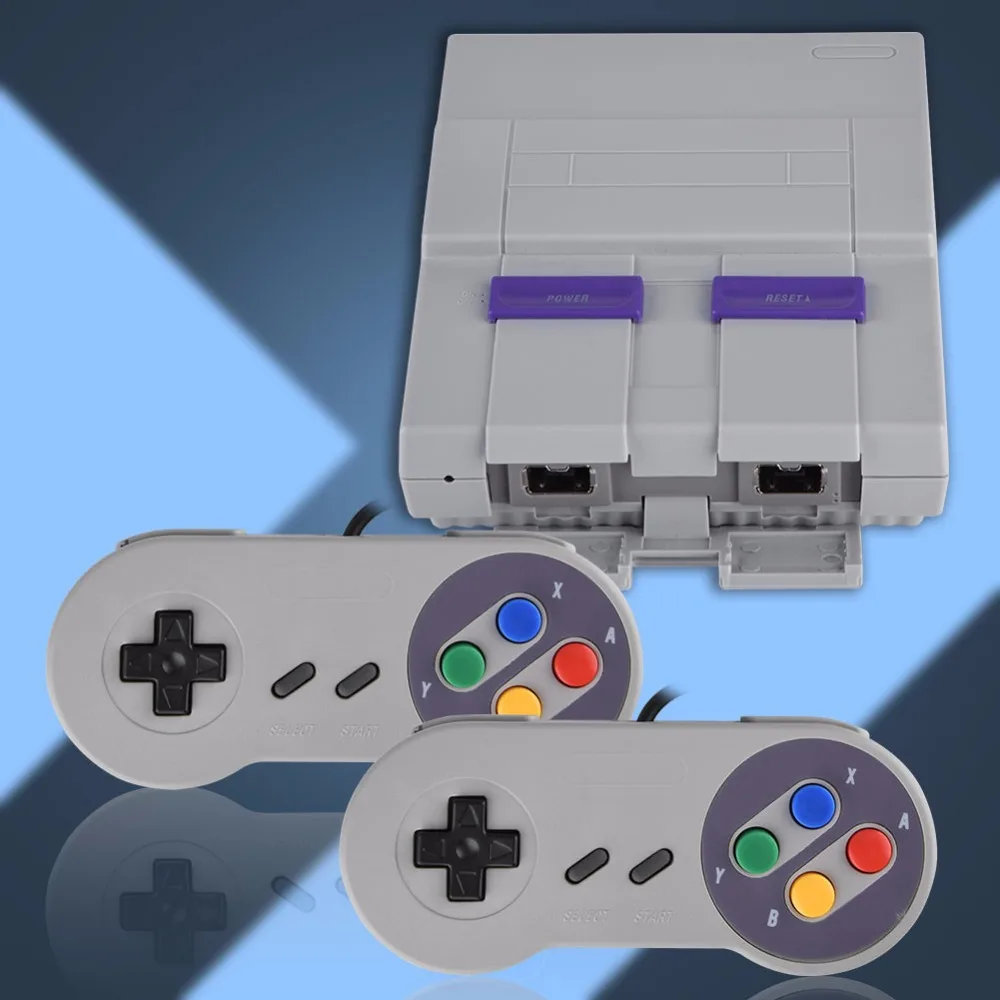 Новая супер мини 16 бит Встроенная 94 игровая консоль с геймпадом для игровых консолей SNES nintendo