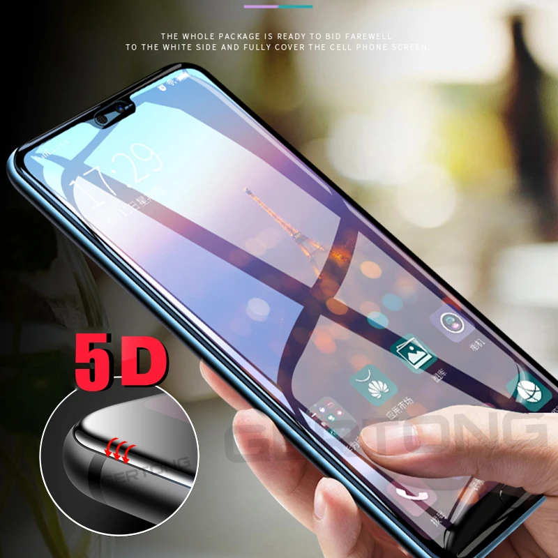 

5D Tempered Glass For Huawei Y9 Y7 2018 Enjoy 8 Plus Screen Protector For Huawei Honor 8X 8C Play 10 Lite V10 V9 9 Magic 2