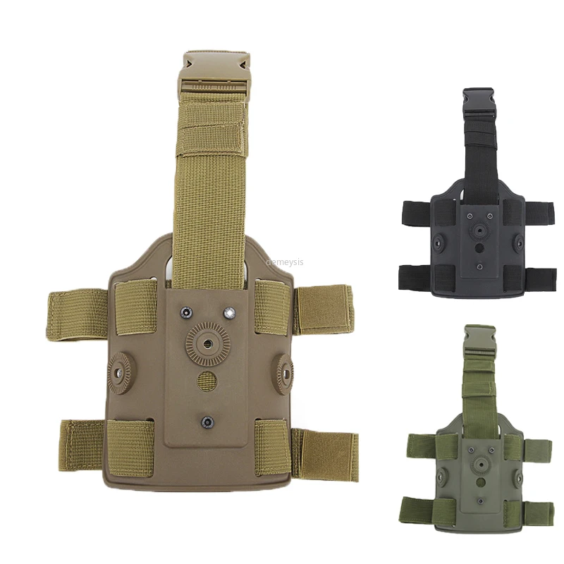 

Tactical Thigh Holster Platform Durable Outdoor Hunting Shooting Drop Leg Platform for Glock USP Beretta M9 Universal Platform