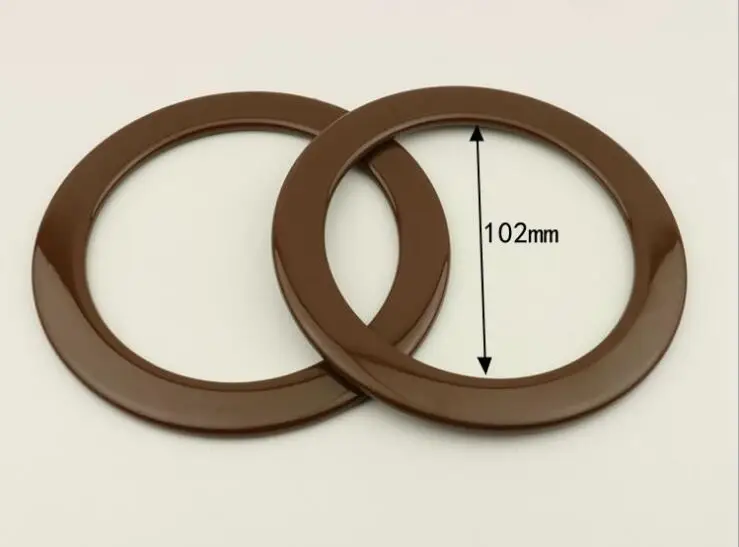 

(10 PCS/lot) Wholesale Handbag Hardware Accessories New Handbag Plastic Rings Handles Accessories