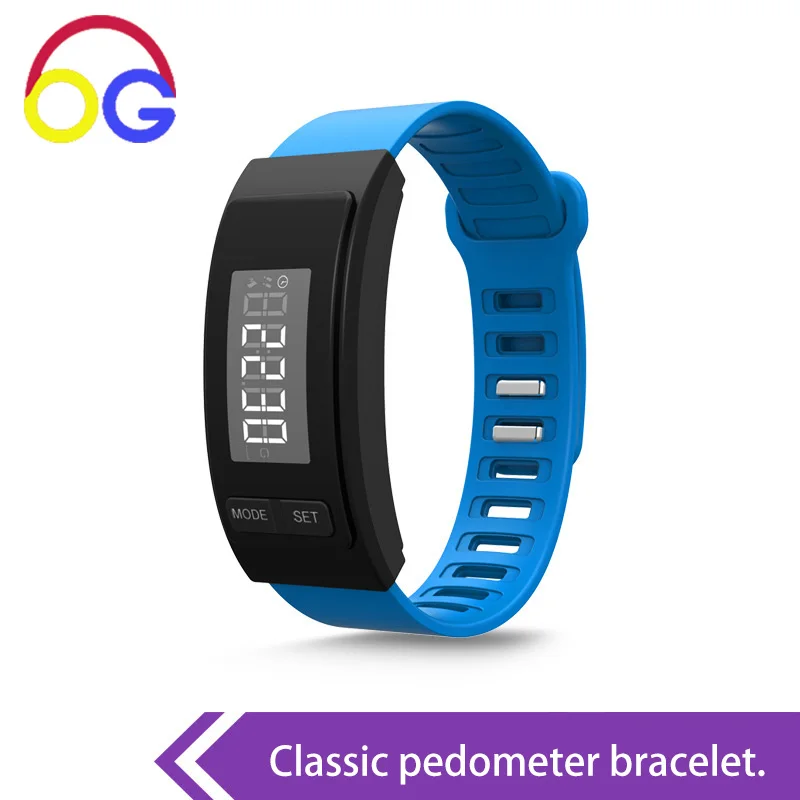 

Smart Activity Fitness Tracker Fit Bit long life battery Passometer rubber LED Calories buned Home key bracelet