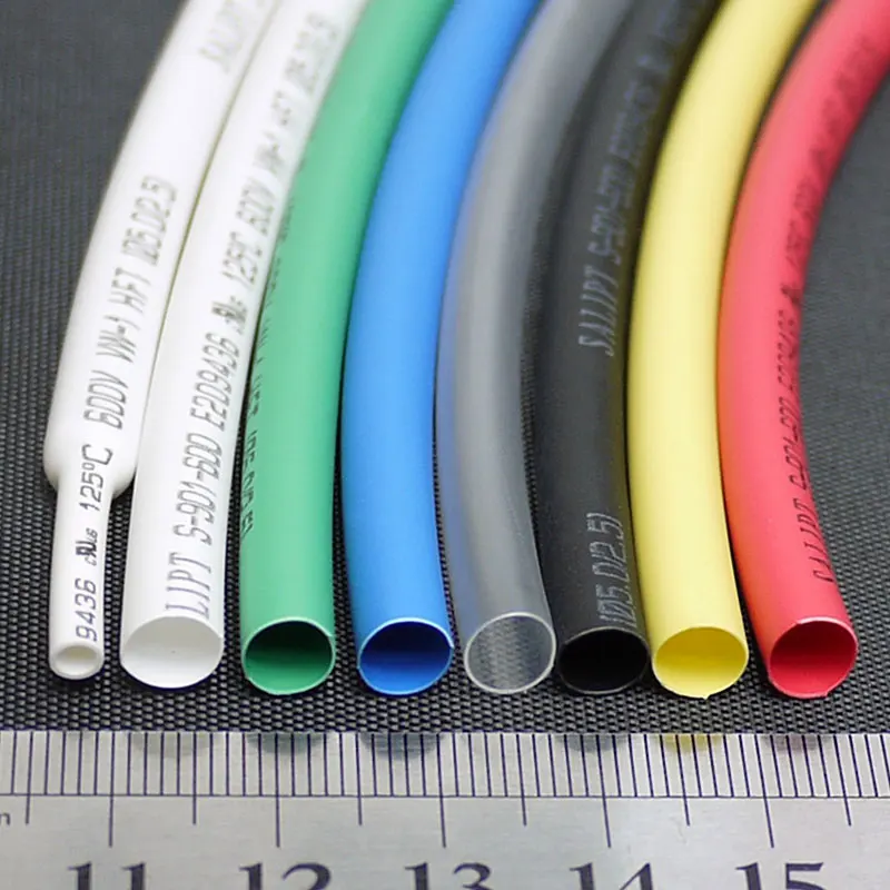 

1M 5 mm Heat Shrinking Tube 2:1 Shrinkage Ratio Polyolefin Insulated Wrap Wire Kit Electronic Line Repair Cable Sleeve UL RoHS