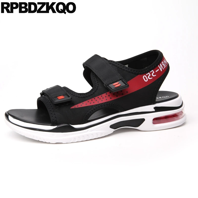 

2019 nice italian designer shoes men high quality strap mesh casual open toe native sneakers summer beach outdoor sandals sport