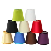 Fabric Multicolor Lamp Cover Chandelier Hanging Ceiling Lamp Shade Holder Clip On Sconce Bedroom Beside Bed Table Lamp Light