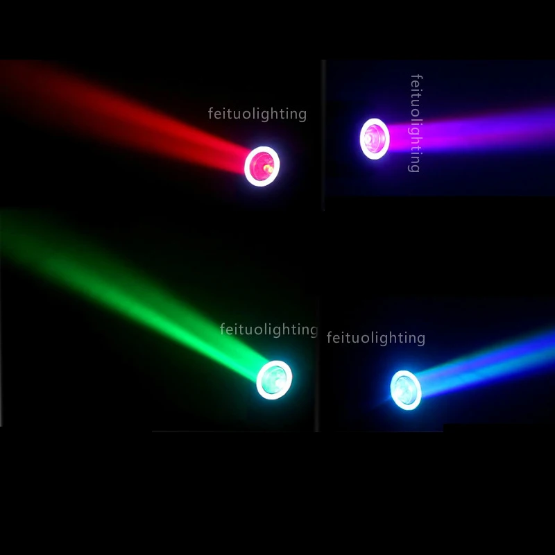 Новое поступление 4 шт./лот 60 Вт Led Луч движущаяся головка RGBW 4в1 + 12 шт. SMD светодиоды