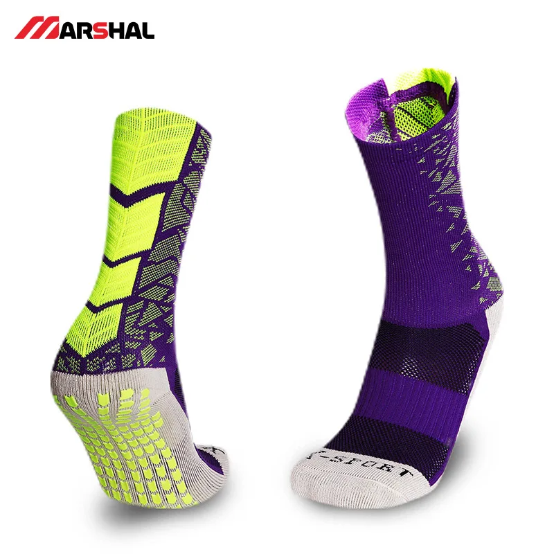 

Men Summer Football Socks Anti-Slip Knee High Breathable Running Cotton and Rubber Socks High Quality Cycling Soccer Socks